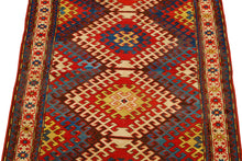 Carica l'immagine nel visualizzatore di Gallery, Hand made Antique Kazak / Shirvan Caucasic Carpets CM 200x111
