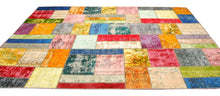 Carica l'immagine nel visualizzatore di Gallery, Patchwork Tappeto Carpets teppiche  Rugs Tappis CM 300x205
