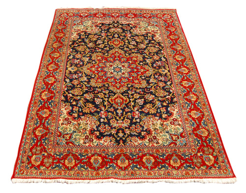 Ancient Antique Original Hand Made Carpets Tapis Teppich 163x118