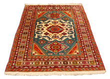 Carica l&#39;immagine nel visualizzatore di Gallery, Hand made Antique Urumgi Caucasic Carpets CM 150x120
