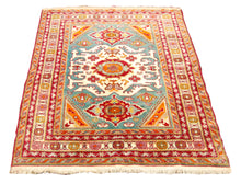 Carica l&#39;immagine nel visualizzatore di Gallery, Hand made Antique Urumgi Caucasic Carpets CM 150x120
