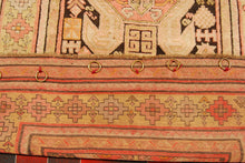 Carica l&#39;immagine nel visualizzatore di Gallery, Hand made Antique Kazak / karabagh Caucasic Carpets CM 360x120

