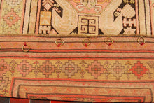 Lade das Bild in den Galerie-Viewer, Hand made Antique Kazak / karabagh Caucasic Carpets CM 360x120

