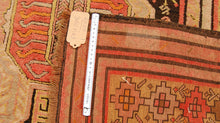 Carica l&#39;immagine nel visualizzatore di Gallery, Hand made Antique Kazak / karabagh Caucasic Carpets CM 360x120
