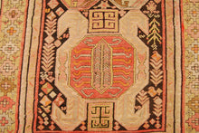 Carica l&#39;immagine nel visualizzatore di Gallery, Hand made Antique Kazak / karabagh Caucasic Carpets CM 360x120
