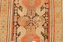 Carica l&#39;immagine nel visualizzatore di Gallery, Hand made Antique Kazak / karabagh Caucasic Carpets CM 360x120
