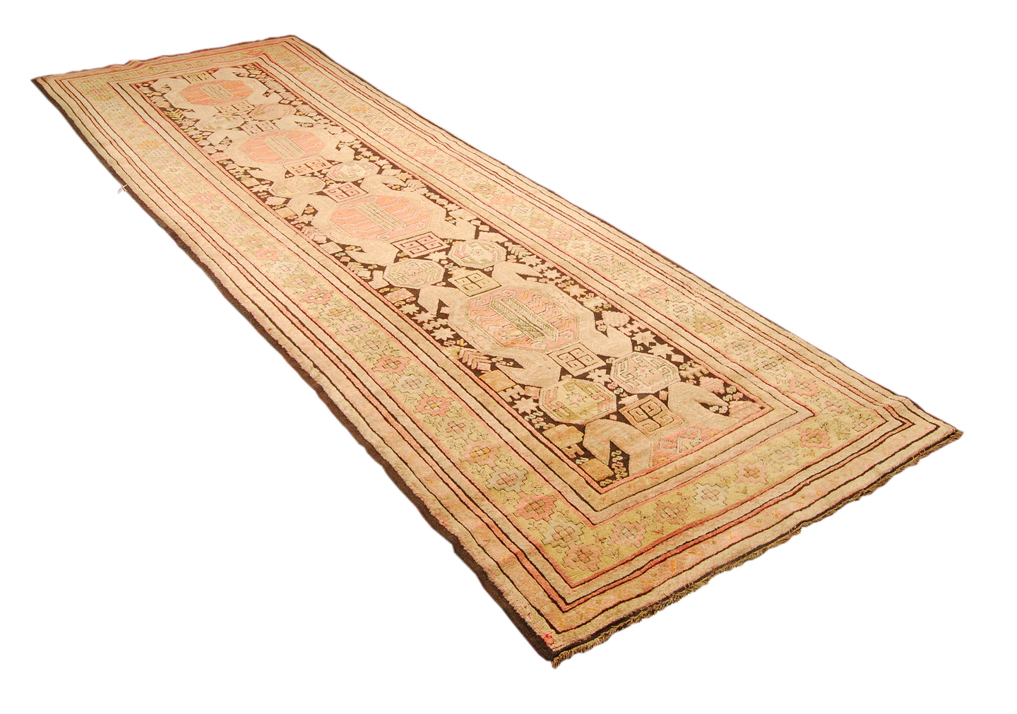 Hand made Antique Kazak / karabagh Caucasic Carpets CM 360x120