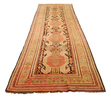 Carica l&#39;immagine nel visualizzatore di Gallery, Hand made Antique Kazak / karabagh Caucasic Carpets CM 360x120
