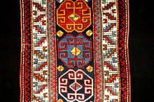 Carica l&#39;immagine nel visualizzatore di Gallery, Hand made Antique Kazak / Shirvan Caucasic Carpets CM 163x76
