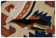 Load image into Gallery viewer, 80x50 CM TEPPICH NEW KILIM 80% WOOL 20% COTTON #GalleriaFarah1970
