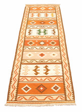 Load image into Gallery viewer, Kilim Original Authentic Hand Made 210x65 CM
