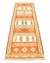 Load image into Gallery viewer, Kilim Original Authentic Hand Made 210x65 CM
