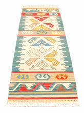 Load image into Gallery viewer, Kilim Original Authentic Hand Made 225x65 CM

