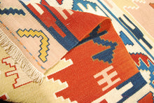 Lade das Bild in den Galerie-Viewer, Kilim Original Authentic Hand Made 210x65 CM
