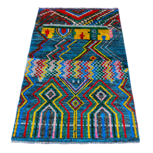 Tappeto TAIMANY Original Wool Rug Carpet CM 143x85