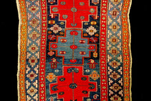 Carica l&#39;immagine nel visualizzatore di Gallery, Hand made Antique Kazak / Shirvan / Kuba Caucasic Carpets CM 162x112 
