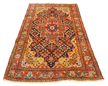 Load image into Gallery viewer, Tappeto Sarok/Mahal Hand knotted carpet Original 207x123 CM
