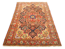 Lade das Bild in den Galerie-Viewer, Tappeto Sarok/Mahal Hand knotted carpet Original 207x123 CM
