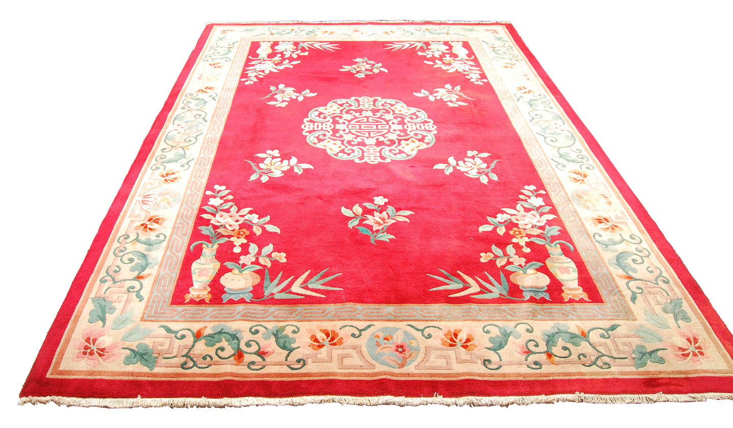 Tappeto Carpet Tapis Teppich Alfombra Rug Pekin(Hand Made) CM 305x212
