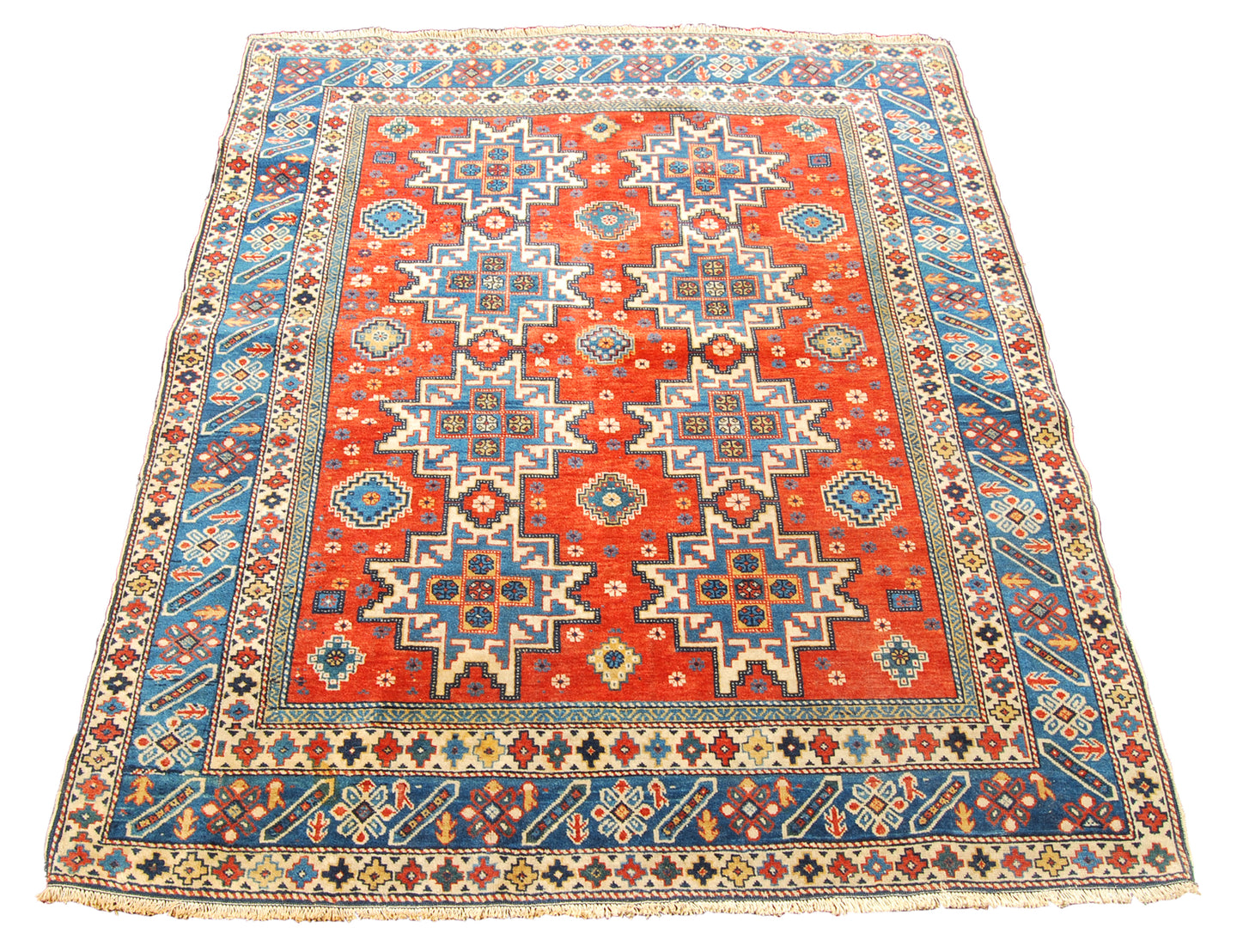 Hand made Antique Kazak / Shirvan Caucasic Carpets CM 148x108
