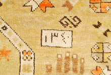 Load image into Gallery viewer, Hand made Antique Kazak / Shirvan Caucasic Carpets CM 180x124
