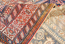Carica l&#39;immagine nel visualizzatore di Gallery, Hand made Antique Kazak / Shirvan/Kuba Caucasic Carpets CM 186x132
