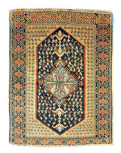 Carica l'immagine nel visualizzatore di Gallery, Hand made Antique Kazak / Shirvan/Kuba Caucasic Carpets CM 80x64
