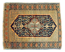 Carica l&#39;immagine nel visualizzatore di Gallery, Hand made Antique Kazak / Shirvan/Kuba Caucasic Carpets CM 80x64
