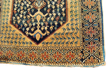 Carica l'immagine nel visualizzatore di Gallery, Hand made Antique Kazak / Shirvan/Kuba Caucasic Carpets CM 80x64
