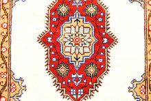 Carica l&#39;immagine nel visualizzatore di Gallery, Istanbul Antico Tappeto Hereche / Hereke in seta 100% - 73x46 CM
