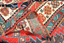 Load image into Gallery viewer, Hand made Antique Kazak / Shirvan/Kuba Caucasic Carpets 265x 117 CM 
