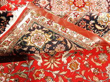 Lade das Bild in den Galerie-Viewer, Original Hand Made Carpets CM 300x250 Tabriz Misto seta 60Raj
