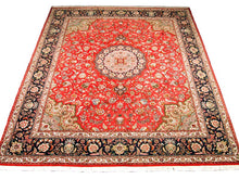Lade das Bild in den Galerie-Viewer, Original Hand Made Carpets CM 300x250 Taabriz Misto seta 60Raj
