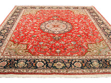 Carica l&#39;immagine nel visualizzatore di Gallery, Original Hand Made Carpets CM 300x250 Tabriz Misto seta 60Raj
