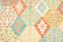 Lade das Bild in den Galerie-Viewer, Original Kaudani afghanistan rural Kilim CM 250x170
