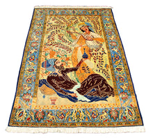 Load image into Gallery viewer, tappeto Quom Original Hand Made Carpets CM 165x108
