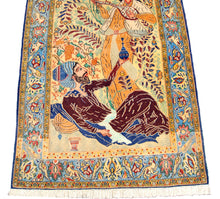Load image into Gallery viewer, tappeto Quom Original Hand Made Carpets CM 165x108

