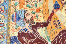 Load image into Gallery viewer, tappeto Quom Original Hand Made Carpets CM 165x108
