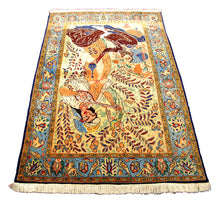 Load image into Gallery viewer, tappeto Quom Original Hand Made Carpets CM 165x108
