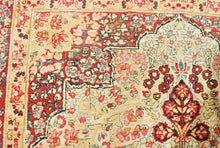 Load image into Gallery viewer, 220x142 CM Kirman Ravar Lavar Fimato fratelli Castelli 1870 
