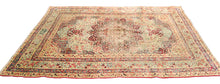 Load image into Gallery viewer, 220x142 CM Kirman Ravar Lavar Fimato fratelli Castelli 1870 
