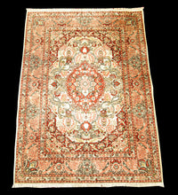 Carica l&#39;immagine nel visualizzatore di Gallery, Tappeto Carpet Tapis Teppich Alfombra Turco Hereke Kaysery CM 90x64
