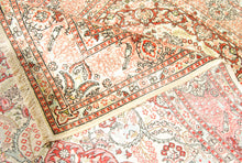 Carica l'immagine nel visualizzatore di Gallery, Tappeto Carpet Tapis Teppich Alfombra Turco Hereke Kaysery CM 90x64
