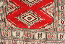 Lade das Bild in den Galerie-Viewer, Kashmir Wool Passatoia Carpet CM 300x80 Pakistan Color Rosso
