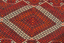 Carica l'immagine nel visualizzatore di Gallery, Original Hand Made Rustic Kilim / Cicim Afganistan Origin CM 118x65
