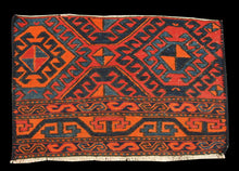 Carica l'immagine nel visualizzatore di Gallery, Original Hand Made Rustic Kilim / Cicim Afganistan Origin CM 118x65
