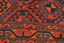 Carica l'immagine nel visualizzatore di Gallery, Original Hand Made Rustic Kilim / Cicim Afganistan Origin CM 58x37
