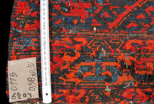 Carica l'immagine nel visualizzatore di Gallery, Original Hand Made Rustic Kilim / Cicim Afganistan Origin CM 118x65
