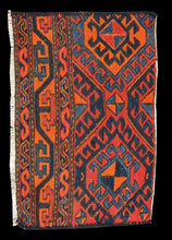 Carica l'immagine nel visualizzatore di Gallery, Original Hand Made Rustic Kilim / Cicim Afganistan Origin CM 58x37
