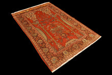 Load image into Gallery viewer, Original Hand Made Carpets CM 195x128 Mobareke Isfahan

